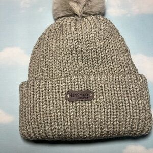 Pom Beanie - Gray
